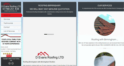 Desktop Screenshot of birminghamroofers.co.uk